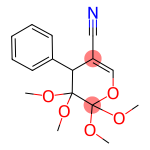 2,2,3,3-tetramethoxy-4-phenyl-3,4-dihydro-2H-pyran-5-carbonitrile