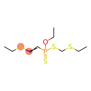 Phosphonodithioic acid, [2-(ethylthio)vinyl]-, O-ethyl S-[(ethylthio)methyl] ester (6CI,7CI,8CI)