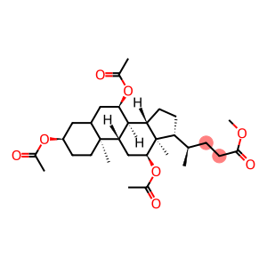 3α,7α,12α-Tris(acetyloxy)cholan-24-oic acid methyl ester