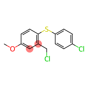 Benzene, 2-(chloromethyl)-1-[(4-chlorophenyl)thio]-4-methoxy-