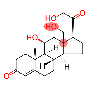 4-Pregnene-11β,18,21-triol-3,20-dione