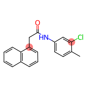 N-(3-chloro-4-methylphenyl)-2-(1-naphthyl)acetamide