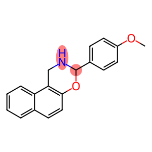 1H-Naphth[1,2-e][1,3]oxazine, 2,3-dihydro-3-(4-methoxyphenyl)-