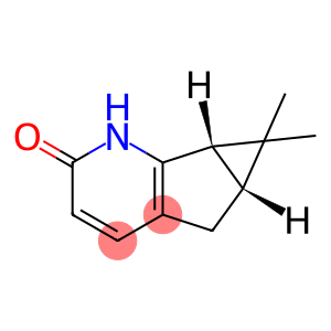 Cyclopropa[4,5]cyclopenta[1,2-b]pyridin-2(1H)-one, 5,5a,6,6a-tetrahydro-6,6-dimethyl-, (5aR,6aS)- (9CI)