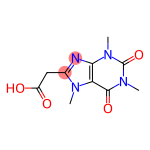 2-(1,3,7-Trimethyl-2,6-dioxo-2,3,6,7-tetrahydro-1H-purin-8-yl)acetic acid