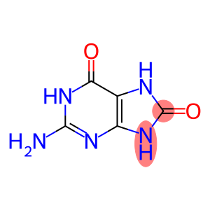 2-AMINO-6,8-DIHYDROXYPURINE