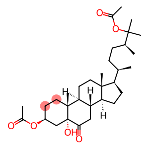 Ergostan-6-one, 3,25-bis(acetyloxy)-5-hydroxy-, (3beta,5alpha)-