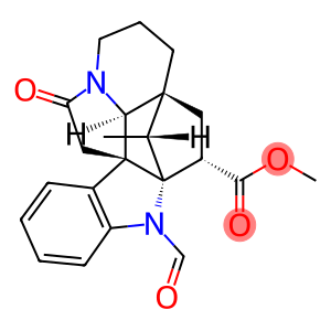 2,20-Cycloaspidospermidine-3-carboxylic acid, 1-formyl-10-oxo-, methyl ester, (2α,3α,5α,12R,19α,20R)- (9CI)