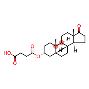 17-oxo-5beta-androstan-3alpha-yl hydrogen succinate