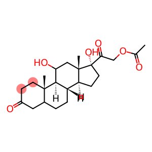 Pregnane-3,20-dione, 21-(acetyloxy)-11,17-dihydroxy-