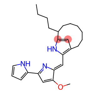 butyl-meta-cycloheptylprodiginine
