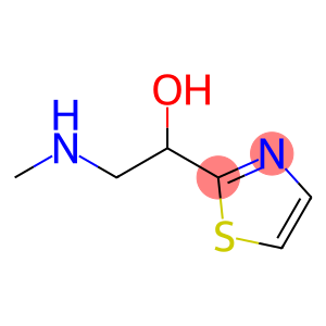 2-Thiazolemethanol,  -alpha--[(methylamino)methyl]-