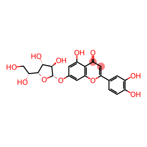 4H-1-Benzopyran-4-one, 2-(3,4-dihydroxyphenyl)-7-(β-D-glucofuranosyloxy)-5-hydroxy-