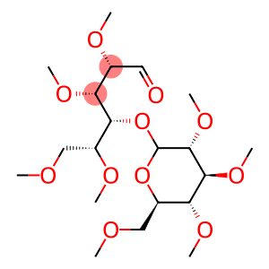 2-O,3-O,5-O,6-O-Tetramethyl-4-O-(2-O,3-O,4-O,6-O-tetramethyl-β-D-glucopyranosyl)-D-glucose