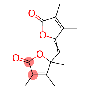 2(5H)-Furanone, 5-[(3,4-dimethyl-5-oxo-2(5H)-furanylidene)methyl]-3,4,5-trimethyl-