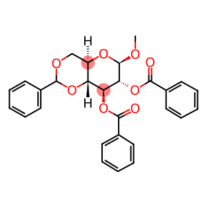 甲基2.3-二-O-苯甲酸基-4,6-O-亚苄基-Β-D-喃葡萄苷