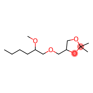 1,3-Dioxolane, 4-[[(2-methoxyhexyl)oxy]methyl]-2,2-dimethyl-