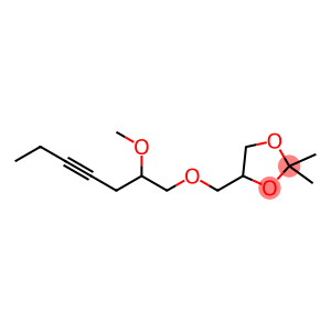 4-[[(2-Methoxy-4-heptynyl)oxy]methyl]-2,2-dimethyl-1,3-dioxolane