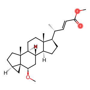 (22E)-6β-Methoxy-3α,5-cyclo-5α-chol-22-en-24-oic acid methyl ester