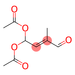 (E)-3-formylbut-2-endiyl diacetate