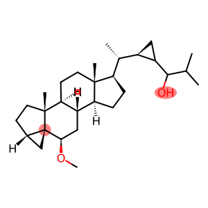 6β-Methoxy-3β,5α-cyclo-28,33-dinorgorgostan-24-ol