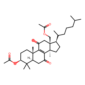 (20ξ)-3β,18-Bis(acetyloxy)-5α-lanost-8-ene-7,11-dione