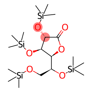 2-O,3-O,5-O,6-O-Tetrakis(trimethylsilyl)-L-gluconic acid 1,4-lactone