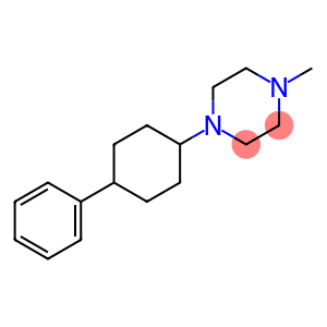 1-Methyl-4-(4-phenylcyclohexyl)piperazine