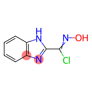 1H-Benzimidazole-2-carboximidoyl chloride, N-hydroxy-