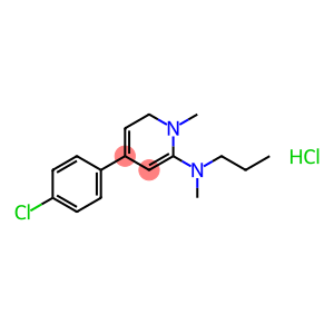 gamma-(4-chlorophenyl)-N,N-dimethyl-2-propylaminopyridine hydrochloride