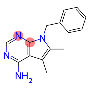 7-benzyl-5,6-dimethylpyrrolo[2,3-d]pyrimidin-4-amine