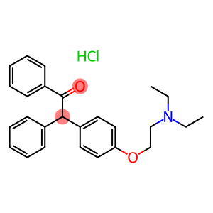2-[4-[2-(diethylamino)ethoxy]phenyl]-1,2-diphenylethanone