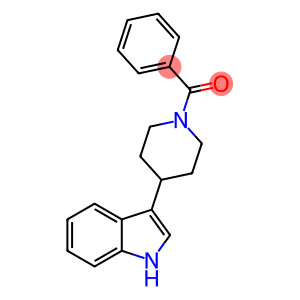 3-(1-Benzoyl-4-piperidinyl)-1H-indole