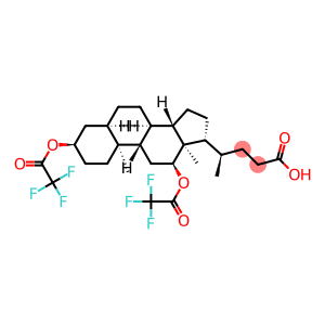 3α,12α-Bis[(trifluoroacetyl)oxy]-5β-cholan-24-oic acid