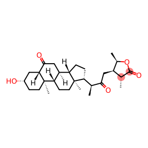 (24R,25R,28R)-3β,28-Dihydroxy-6,22-dioxo-5α-stigmastan-26-oic acid γ-lactone