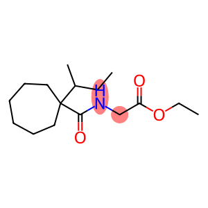 ethyl N-[[1-(1-methylpropyl)cycloheptyl]carbonyl]glycinate