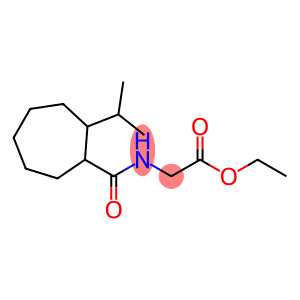 ethyl N-(2-isopropylcycloheptanecarbonyl)glycinate