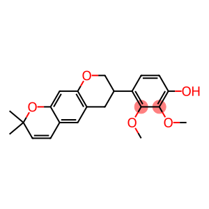 (+)-4-[7,8-Dihydro-2,2-dimethyl-2H,6H-benzo[1,2-b:5,4-b']dipyran-7-yl]-2,3-dimethoxyphenol