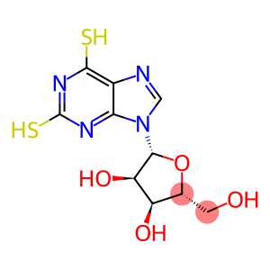 9-((2R,3R,4S,5R)-3,4-Dihydroxy-5-(hydroxymethyl)tetrahydrofuran-2-yl)-3,9-dihydro-1H-purine-2,6-dithione