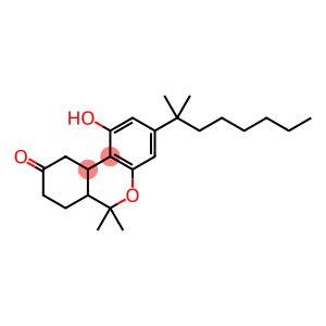 9H-Dibenzo[b,d]pyran-9-one, 3-(1,1-dimethylheptyl)-6,6a,7,8,10,10a-hexahydro-1-hydroxy-6,6-dimethyl-