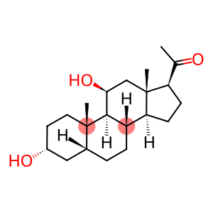 3ALPHA,11B-Dihydroxy-5B-pregnan-20-one