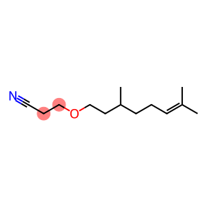 3-[(3,7-dimethyl-6-octenyl)oxy]propiononitrile