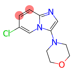 IMidazo[1,2-a]pyridine, 6-chloro-3-(4-Morpholinyl)-