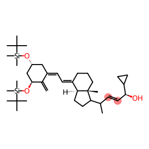 (4R,E)-4-((1R,3aS,7aR,E)-4-((E)-2-((3S,5R)-3,5-bis((tert-butyldimethylsilyl)oxy)-2-methylenecyclohexylidene)ethylidene)-7a-methyloctahydro-1H-inden-1-yl)-1-cyclopropylpent-2-en-1-ol