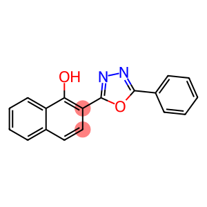 1-Naphthalenol, 2-(5-phenyl-1,3,4-oxadiazol-2-yl)-