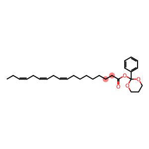 9,12,15-Octadecatrienoic acid 2-phenyl-1,3-dioxan-2-yl ester