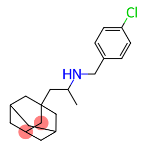 Tricyclo[3.3.1.13,7]decane-1-ethanamine, N-[(4-chlorophenyl)methyl]-α-methyl-