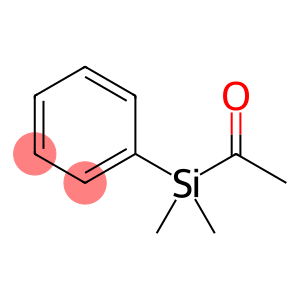 Benzene, (acetyldimethylsilyl)-