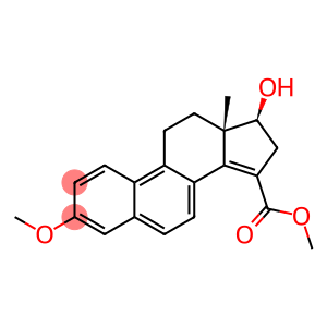 11H-Cyclopenta[a]phenanthrene-15-carboxylic acid, 12,13,16,17-tetrahydro-17-hydroxy-3-methoxy-13-methyl-, methyl ester, (13S-cis)- (9CI)