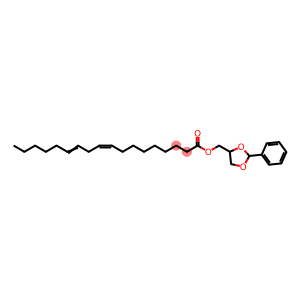 rel-9,12-Octadecadienoic acid [(2S*)-2α*-phenyl-1,3-dioxolane]-4α*-ylmethyl ester